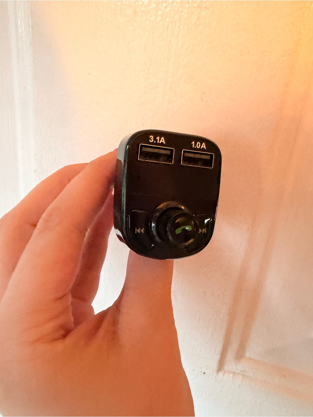 Black Bluetooth FM transmitter car charger 🚗🎶